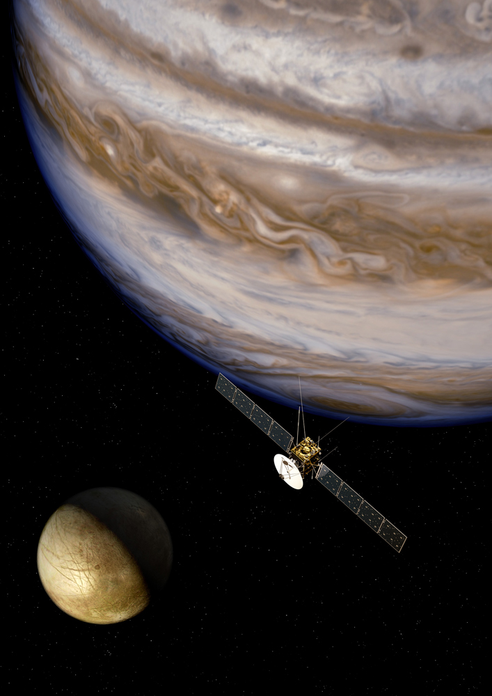 Europe to Explore Jupiter's Icy Moons with JUICE Spacecraft